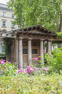 Images Dated 29th June 2020: September 11 Memorial Garden, Grosvenor Square, London, England, Uk