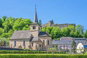 Luxembourg Prints: Septfontaines castle, valley of the 7 castles, Habscht, canton Capellen, Luxembourg