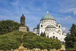 Serbia, Belgrade, St Sava Temple - The largest orthodox cathedral in the world