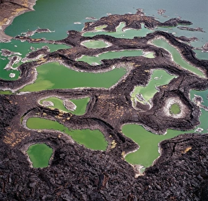 V Iew Gallery: A series of lava rock pools are situated just off the