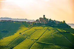 Serralunga d Alba, Barolo wine region, Langhe, Piedemont, Italy