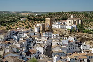 Pueblo Blanco Prints: Setenil de las Bodegas, Andalusia, Spain