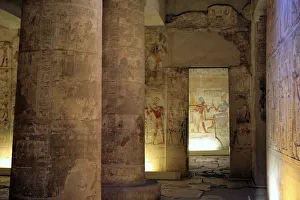 Images Dated 1st September 2011: Seti I temple (13th century BC), Abydos, Egypt