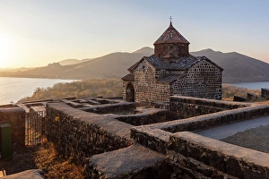 Caucasus Prints: Sevanavank church on Lake Sevan, Armenia