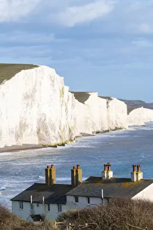 The Seven Sisters, Seaford, East Sussex, England, UK