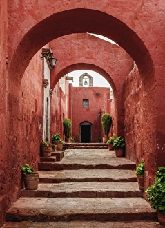 Sevilla Street, Santa Catalina Monastery, Arequipa, Peru