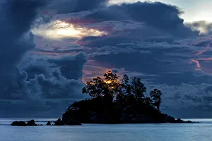 Mahe Prints: Seychelles, Mahe, Anse Royale beach, Indian Ocean