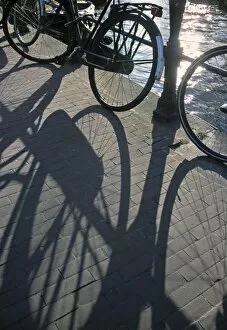 Images Dated 18th September 2001: Shadow of Bikes