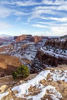 Images Dated 14th August 2019: Shafer Canyon Overlook, Canyonlands National Park, Moab, Utah, USA