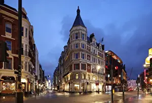 The Shaftesbury Avenue is home of some of the major theatres in Londons West End
