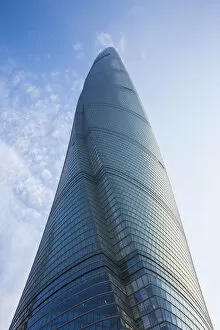 Images Dated 14th November 2014: Shanghai Tower (2nd tallest building in the world in 2014), Lujiazui, Pudong, Shanghai
