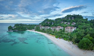 Aklan Province Prints: Shangri-La hotel, Boracay Island, Aklan Province, Western Visayas, Philippines