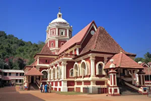 Shanta Durga Temple (18th century), Kavalem, Ponda, Goa, India