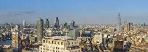 Images Dated 21st April 2016: The Shard and City of London skyline, England, UK
