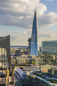 Financial Center Prints: The Shard designed by Renzo Piano, London, England, UK