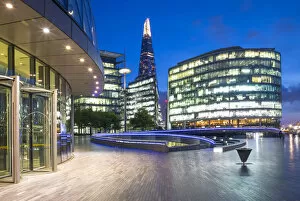 Images Dated 17th May 2018: The Shard & More London Riverside, London, England, UK