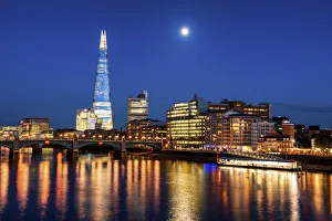 The Shard at Night, London, England