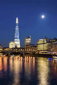 The Shard at Night, London, England