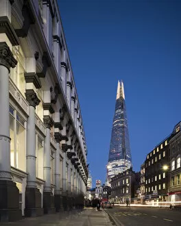 Images Dated 29th March 2021: The Shard at night, London, UK