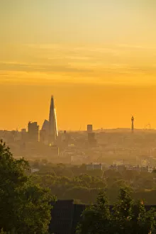 Images Dated 1st June 2020: The Shard & Skyline of London, England, UK