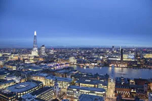 The Shard Prints: The Shard and Tate Modern, London, England