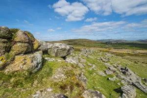 Sharp Tor, Dartmoor National Park, Devon, England, UK
