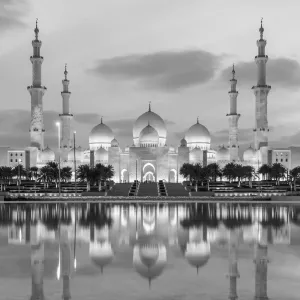 Sheikh Zayed Bin Sultan Al Nahyan Mosque, Abu Dhabi, United Arab Emirates, UAE Sheikh Zayed Bin Sultan Al Nahyan Mosque, Abu Dhabi, United Arab Emirates, UAE