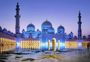 Mosque Prints: Sheikh Zayed Grand Mosque, Abu Dhabi, United Arab Emirates