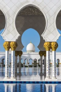 Mughal Prints: Sheikh Zayed Mosque, Abu Dhabi, United Arab Emirates