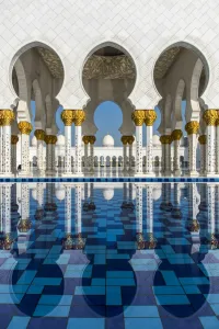 Mughal Prints: Sheikh Zayed Mosque, Abu Dhabi, United Arab Emirates