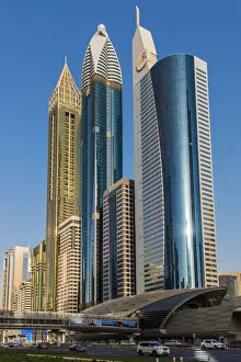 Images Dated 1st February 2017: Sheikh Zayed Road, Dubai, United Arab Emirates