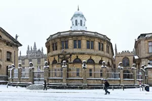 Images Dated 15th March 2021: Sheldonian Theatre, Oxford, Oxfordshire, England