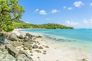 Images Dated 6th April 2023: Shell Beach, Canouan Island, Grenadine Islands, Saint Vincent and the Grenadines, Caribbean