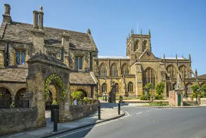 Images Dated 25th June 2020: Sherborne Abbey, Sherborne, Somerset, England, UK