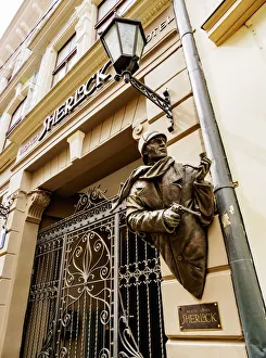 Latvian Prints: Sherlock Art Hotel, Old Town, Riga, Latvia