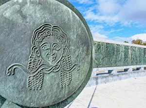 Thessaloniki Prints: Shield with Gorgon Medusa embossment