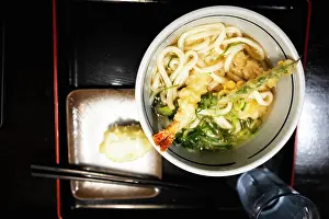 Dining Prints: Shimbashi fresh made udon, upholding tradition in Tokyo, Japan