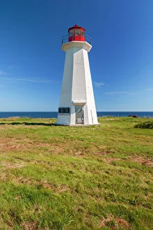 Brae Prints: Shipwreck Point Lighthouse Naufrage Harbour, Prince Edward Island, Canada