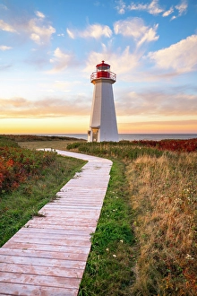 Shipwreck Point Lighthouse Prints: Shipwreck Point lighthouse, Prince Edward Island, Canada