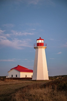 Shipwreck Point Lighthouse Prints: Shipwreck Point lighthouse, Prince Edward Island, Canada