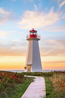 Paths Prints: Shipwreck Point lighthouse, Prince Edward Island, Canada