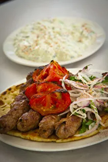 Monastiraki Prints: Shish Kebaps, Monastiraki, Athens, Greece