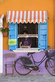 Shop Front, Burano, Venice, Italy, PR