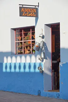 Images Dated 27th April 2023: Detail of a shop in the historical cask of Colonia del Sacramento, Uruguay