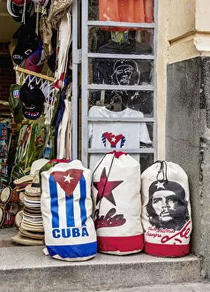 Communism Gallery: Shop with souvenirs in La Habana Vieja, Havana, La Habana Province, Cuba