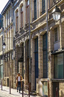 Retail Prints: Shopping Street, Lille, France