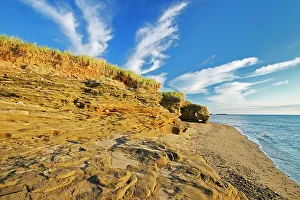 Shoreline of Northumberland Strait, Cap-Lumiere, New Brunswick, Canada