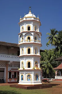 Shri Mahalasa Narayani Temple (18th century), Mardol, Goa, India