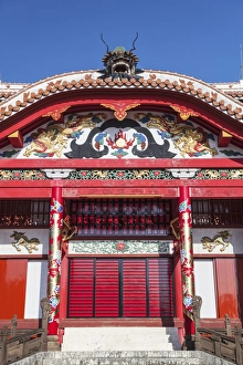 Shuri Castle, (UNESCO World Heritage Site), Naha, Okinawa, Japan