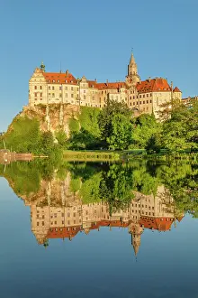 Background People Prints: Sigmaringen Castle, Upper Danube Nature Park